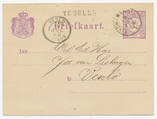 Naamstempel Tegelen 1879