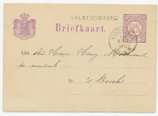 Naamstempel Valkenswaard 1880