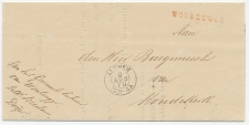 Naamstempel Woubrugge 1870