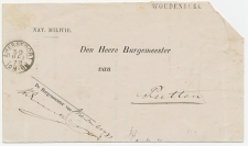 Naamstempel Woudenberg 1878