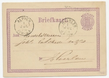 Naamstempel Woubrugge 1874