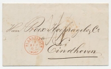 Takjestempel Vlaardingen 1867