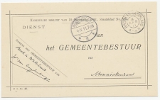 Grootrondstempel Broek in Waterland 1911