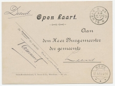 Grootrondstempel Blijham 1909