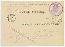 Grootrondstempel Hardenberg 1899