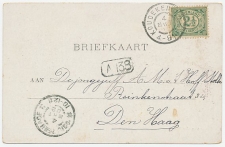 Grootrondstempel Koudekerk (Z;H:) 1902