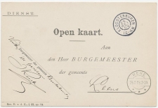 Grootrondstempel Kloosterburen 1909