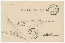 Grootrondstempel Uithuistermeeden 1906