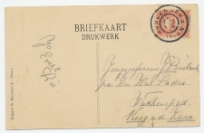 Grootrondstempel Woudenberg 1915