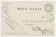 Grootrondstempel Zuidhorn 1901