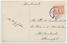 Grootrondstempel Amsterdam 6 - 1908