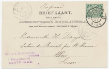 Grootrondstempel Amsterdam 11 - 1902