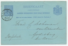 Proef Grootrondstempel Amsterdam 1895