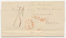 Alkmaar - Haarlem 1847 - Na Posttijd