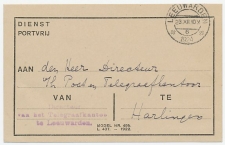 Dienst PTT Leeuwarden - Harlingen 1924 - Telegraaf
