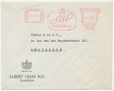 Firma envelop Zaandam 1957 - Albert Heijn
