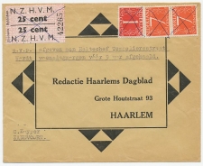 Zandvoort - Haarlem - Persbrief NZHVM 25 cent