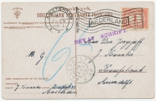 Amsterdam - Assendelft 1906 - Beport - Stempel:  BEVAT SCHRIFT