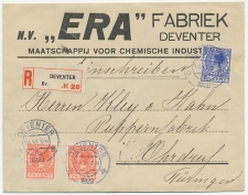 Em. Veth Aangetekend Deventer - Duitsland 1929