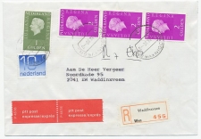 Em. Juliana Aangetekend / Expresse Locaal te Waddinxveen 1980