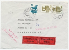 Expresse Remschied Duitsland - Amsterdam 1977 - Stempel VOLDAAN