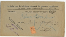Dienst Aangetekend  s Hertogenbosch - Wijk en Aalburg 1900 - Re