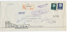Locaal te Rotterdam 1961 - Onbestelbaar - Retour