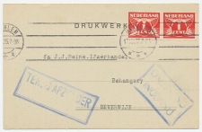Haarlem - Beverwijk 1925 - Onbekend - Terug Afzender